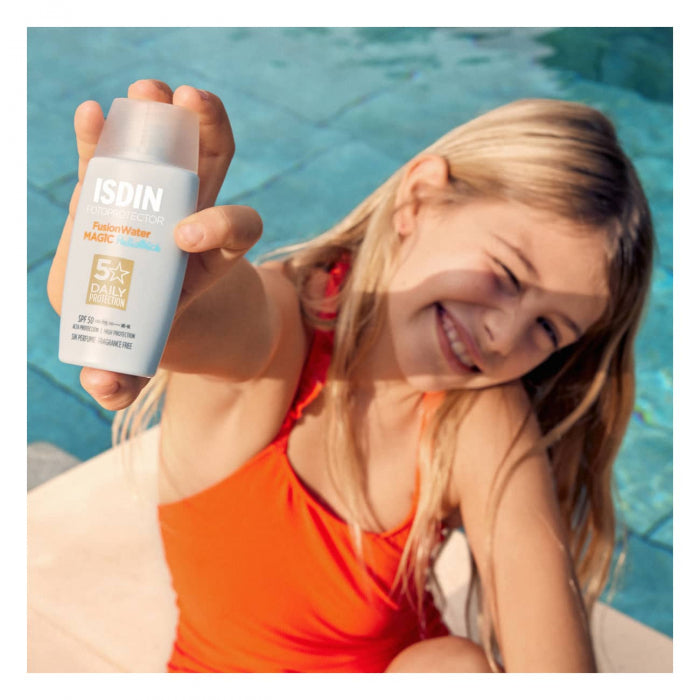 Isdin Pediatrics Fusion Water Fotoprotetor Solar FPS 50 50ml - Imagem 3
