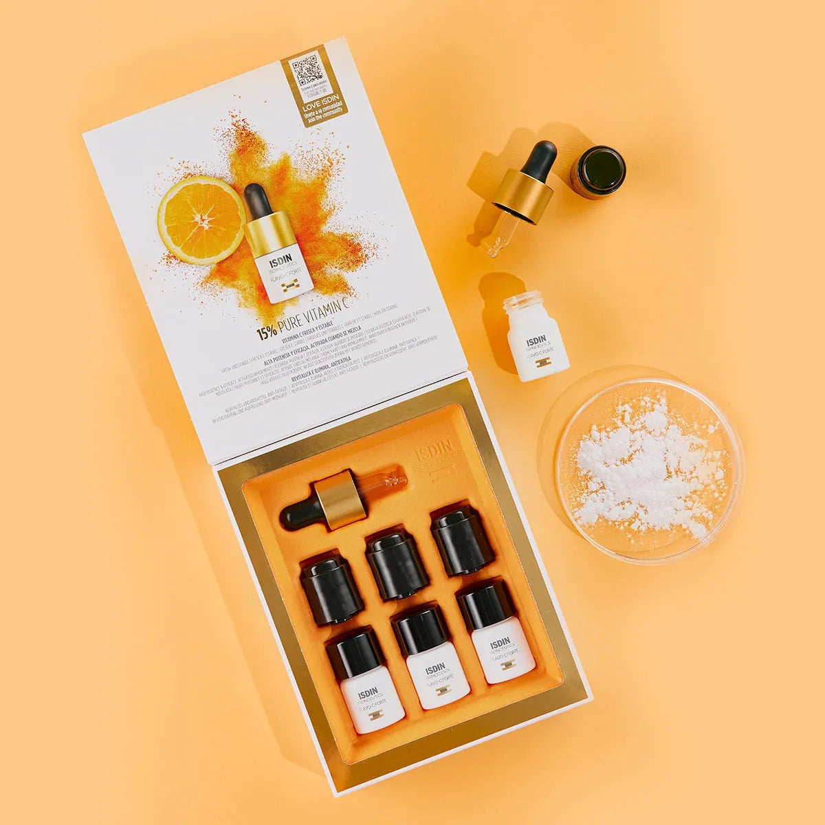 Kit 3 Unidades - Flavo-C Forte 3 unidades – 5,3 ml Vitamina C Sérum Antioxidante Intensivo - Imagem 2