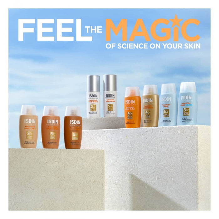 Isdin Fotoprotector Fusion Water Magic Repair FPS 50 50ml - Imagem 4