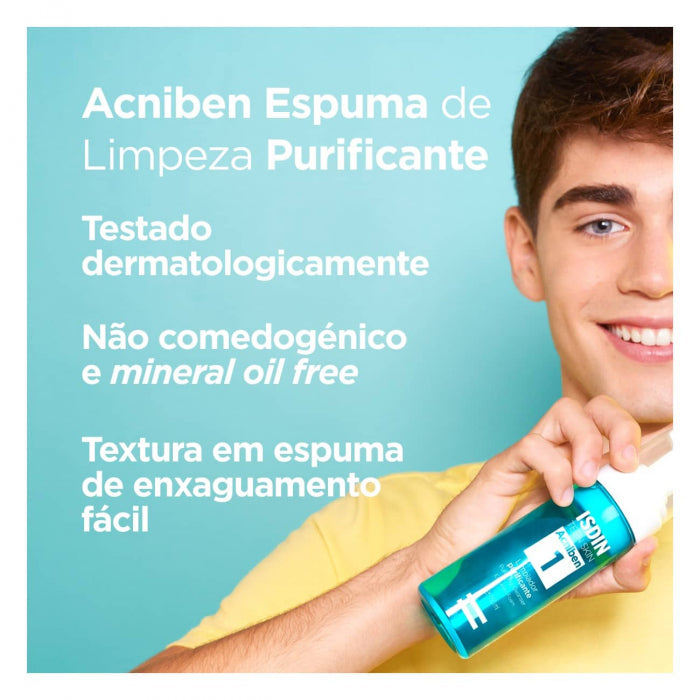 Isdin Teen Skin Acniben Espuma de Limpeza 150ml - Imagem 2
